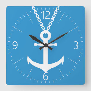Fester Quadratische Wanduhr