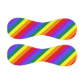 Fester Regenbogen Streifen Wasserfarbe Wash Regenb Baseball (Paneele)