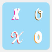 FESTER SCHRIFTART FALL Umschlag Aufkleber (Vorderseite)