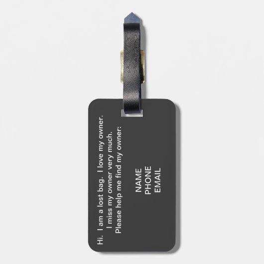 Fester Stolz - Gay Pride-Flaggen-Nahaufnahme Gepäckanhänger (Rückseite vertikal)