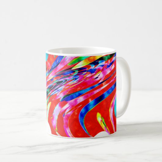 festes Chaos Kaffeetasse (VorderseiteRechts)