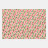 Festes Cookie Wrapping Paper Geschenkpapier Set (Vorderseite 3)