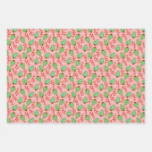 Festes Cookie Wrapping Paper Geschenkpapier Set (Vorderseite 2)