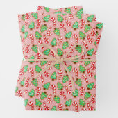 Festes Cookie Wrapping Paper Geschenkpapier Set (Beispiel)