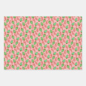 Festes Cookie Wrapping Paper Geschenkpapier Set (Vorderseite)