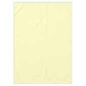 Festes cremiges, blassgelbes tischdecke (Vorderseite)