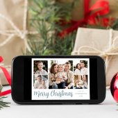 Festes Drehbuch 5 FotoCollage Feiertagskarte