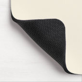 Festes Elfenbein Mousepad (Ecke)