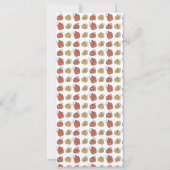 Festes Fall Tree Halloween-Party Einladung (Rückseite)