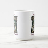 Festes Fenster mit schneesicherer Aussicht Kaffeetasse (Mittel)