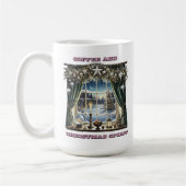 Festes Fenster mit schneesicherer Aussicht Kaffeetasse (Links)