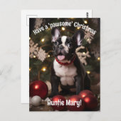 Festes Fury Duo Postkarte (Vorne/Hinten)