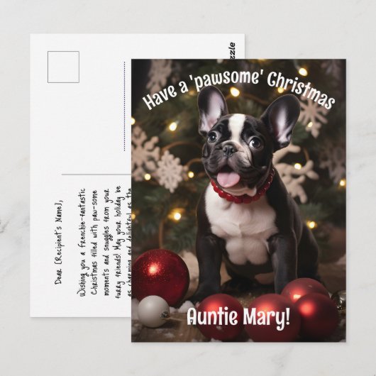 Festes Fury Duo Postkarte (Vorne/Hinten)