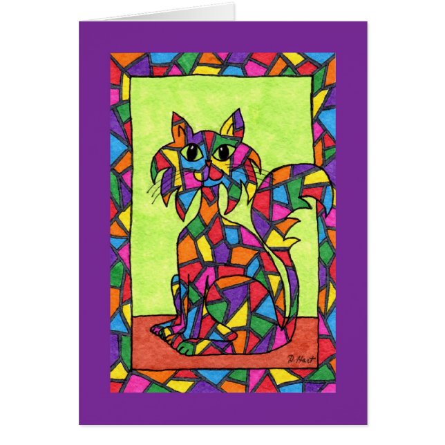 Festes Glas Kitty (Vorne)