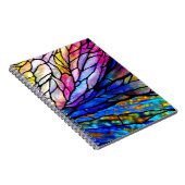 Festes Glas von Tiffany Notizblock (Rechte Seite)