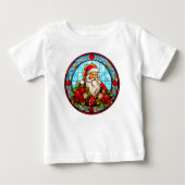 Festes Glas Weihnachtsschmuck-67672 Baby T-shirt (Vorderseite)