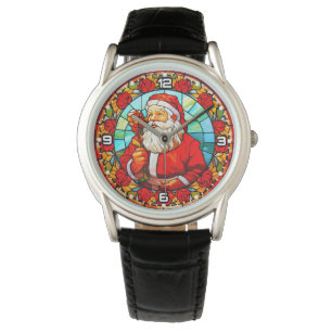 Festes Glas Weihnachtsschmuck-67680 Armbanduhr