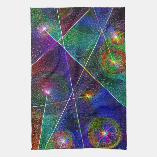 festes Glühen Geschirrtuch (Vertikal)