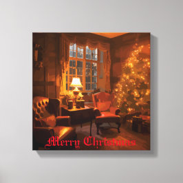 festes Glühen Leinwanddruck