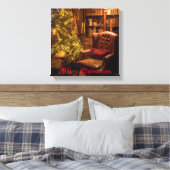 festes Glühen Leinwanddruck (Insitu (Schlafzimmer))