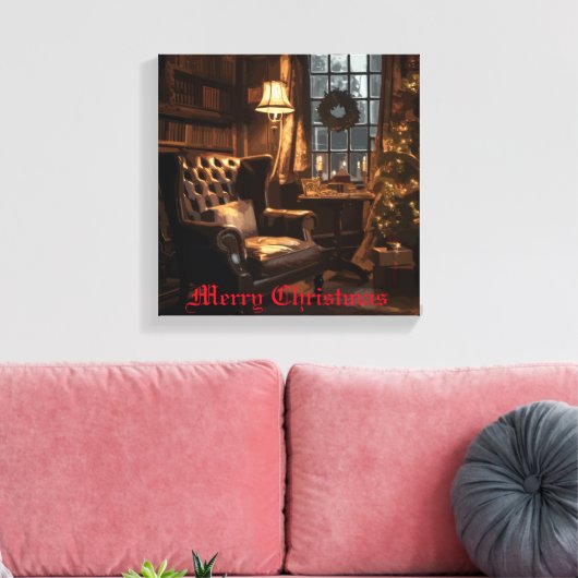 festes Glühen Leinwanddruck (Insitu (Wohnzimmer))