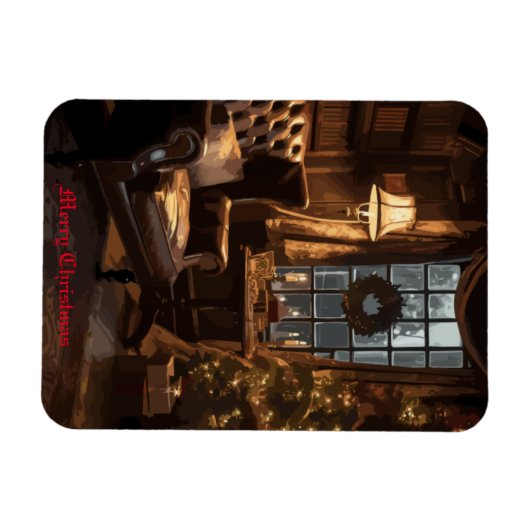 festes Glühen Magnet (Horizontal)