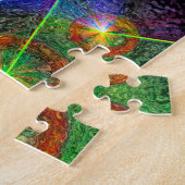 festes Glühen Puzzle (Seite)