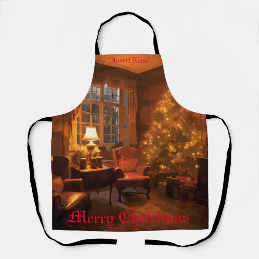 festes Glühen Schürze (Vorderseite)