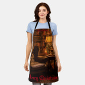 festes Glühen Schürze (Getragen)