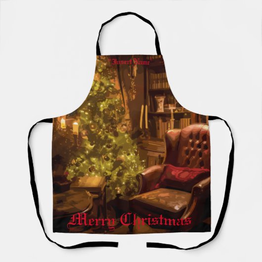 festes Glühen Schürze (Vorderseite)