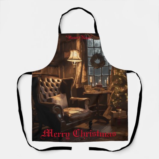 festes Glühen Schürze (Vorderseite)