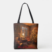 festes Glühen Tasche (Rückseite)