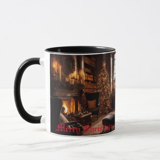 festes Glühen Tasse (Links)