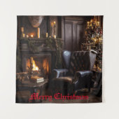 festes Glühen Wandteppich (Vorderseite)