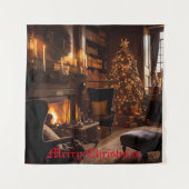 festes Glühen Wandteppich (Vorderseite)