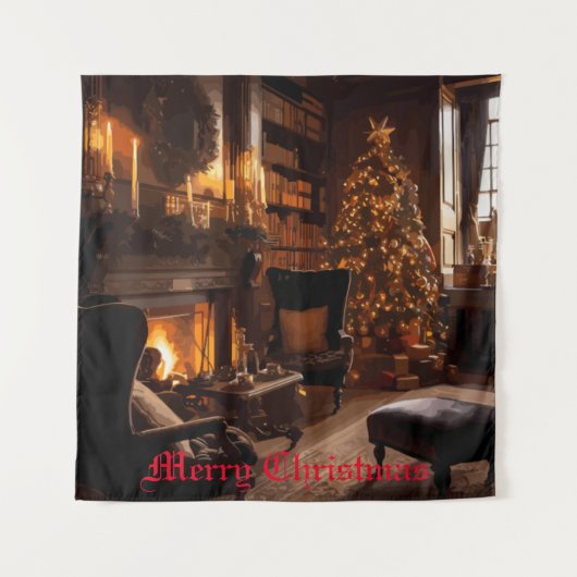 festes Glühen Wandteppich (Vorderseite)