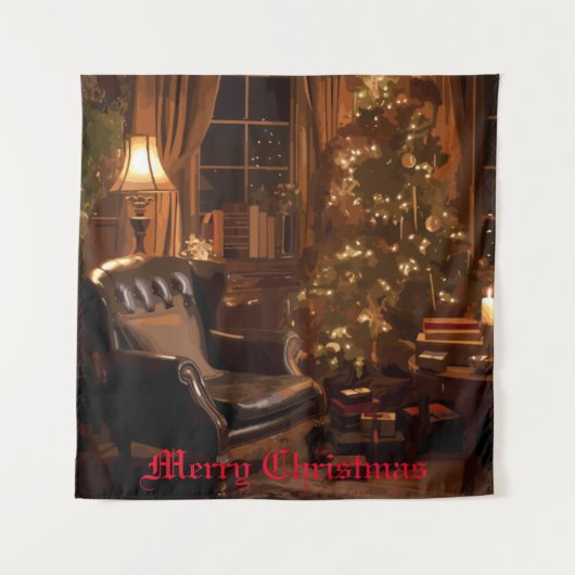 festes Glühen Wandteppich (Vorderseite)