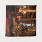 festes Glühen Wandteppich (Vorderseite (Horizontal))