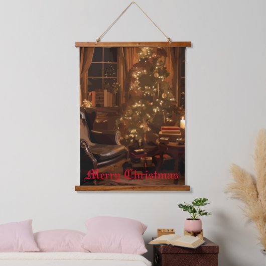 festes Glühen Wandteppich Mit Holzrahmen (Schlafzimmer)