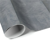 Festes Grau Geschenkpapier (Rolleneckpunkt)