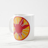 Festes HarmoniE Klassiker-Logo Kaffeetasse (Vorderseite Links)