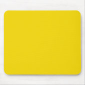 Festes helles Blitzgelb Mousepad (Vorne)