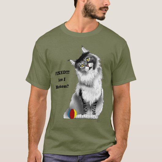 Festes Kitty T-Shirt (Vorderseite)