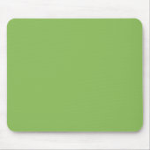 Festes Kohlgrün Mousepad (Vorne)
