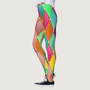 Festes Muster 3 Pop Mode Leggings