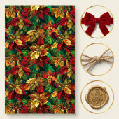 Festes Muster aus festem Glas Geschenkpapier Set