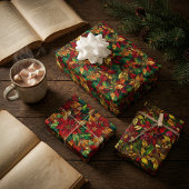 Festes Muster aus festem Glas Geschenkpapier Set