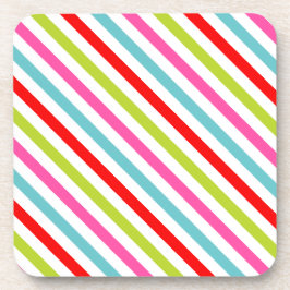 Festes Muster - Retro-Urlaubsmuster Getränkeuntersetzer