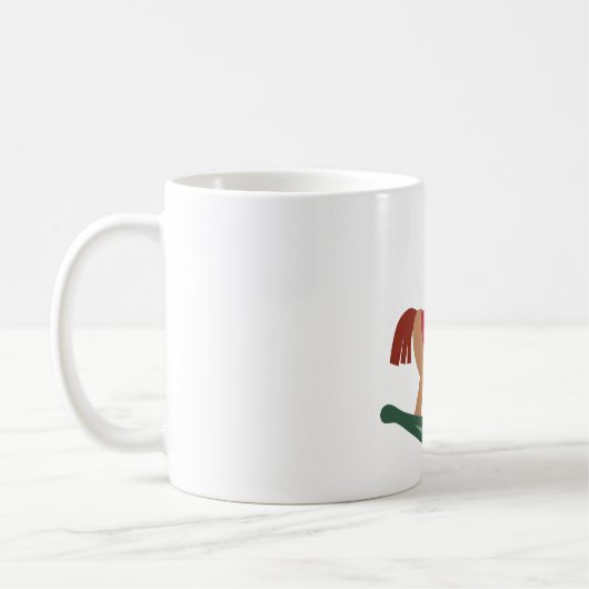 festes Rockpferd Kaffeetasse (Links)