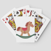 festes Rockpferd Spielkarten (Rückseite)